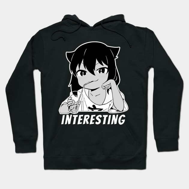 Funny Manga Girl Interesting Meme Hoodie by designsenpai